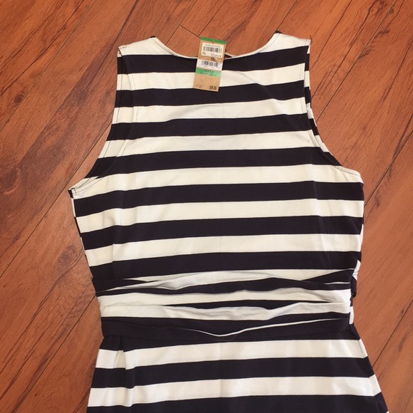 Rachel Roy Black&White Strip summer dress - Picture 6 of 7